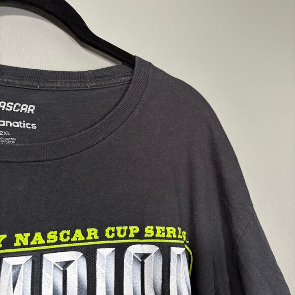 Nascar Fanatics Joey Logano Monster Energy Cup Series Champion Tee- Size 2XL - Picture 2 of 5